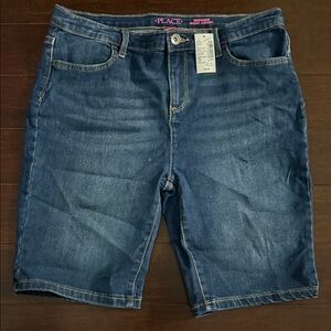 The Children's Place Blue Denim Shorts